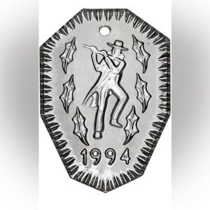 Waterford crystal 12 days of Christmas 1994 eleven pipers piping ornament